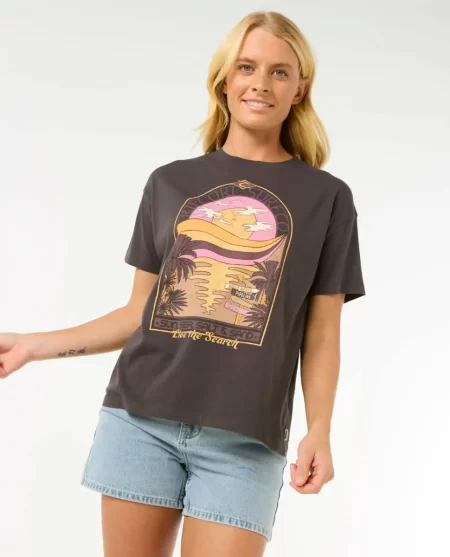 Rash Guards Rip Curl Women Sun & Sea Relaxed Tee