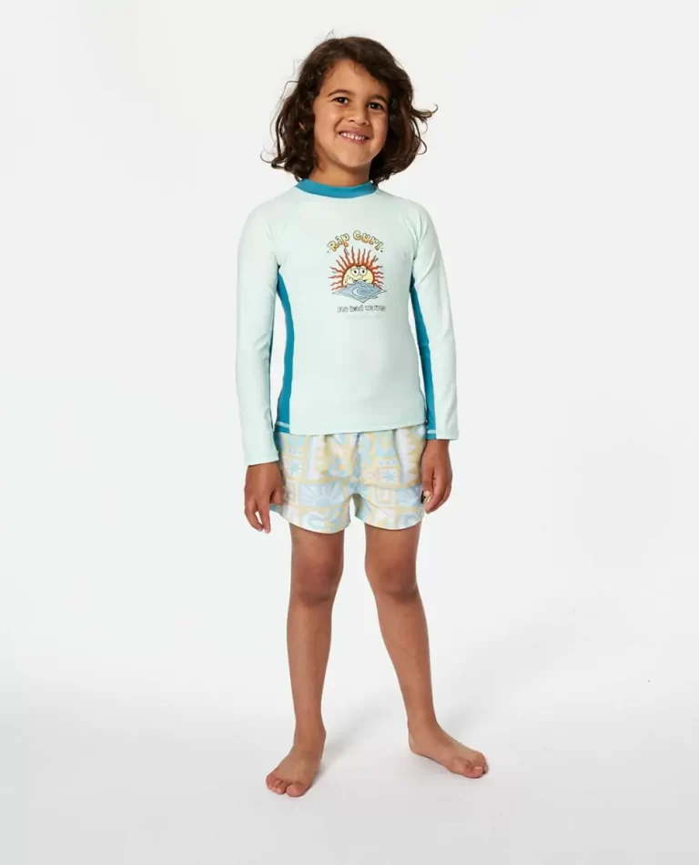 Rash Guards & Vest Kids Rip Curl Tubes Upf Long Sleeve - Image 3
