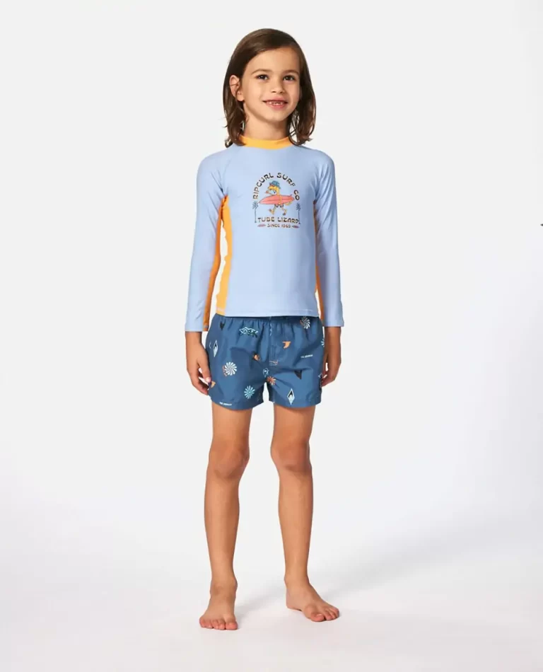Rash Guards & Vest Rip Curl Grom Energy Upf Long Sleeve Sun Protection Rash Vest Kids - Image 3