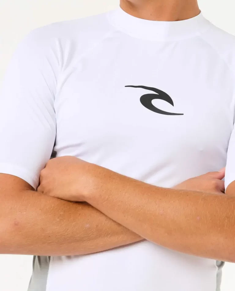 Rash Guards Waves Uv Short Sleeve Rash Guard Rip Curl Mens - Image 5