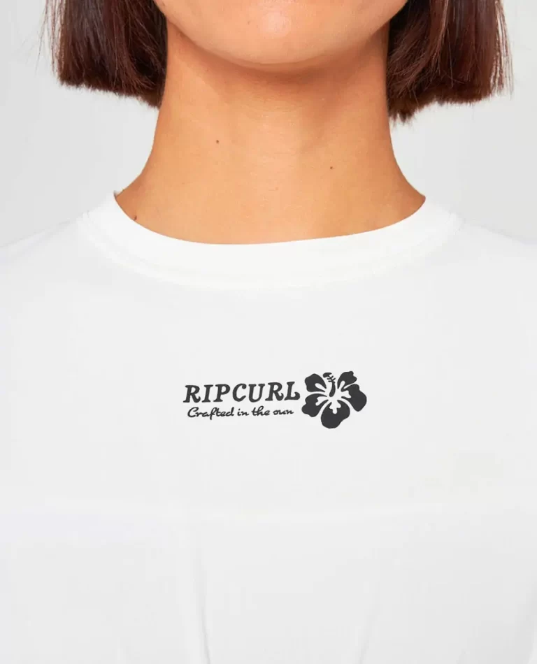 Rash Guards Women Rip Curl Hibiscus Surflite Upf50  Rash Guard - Image 5