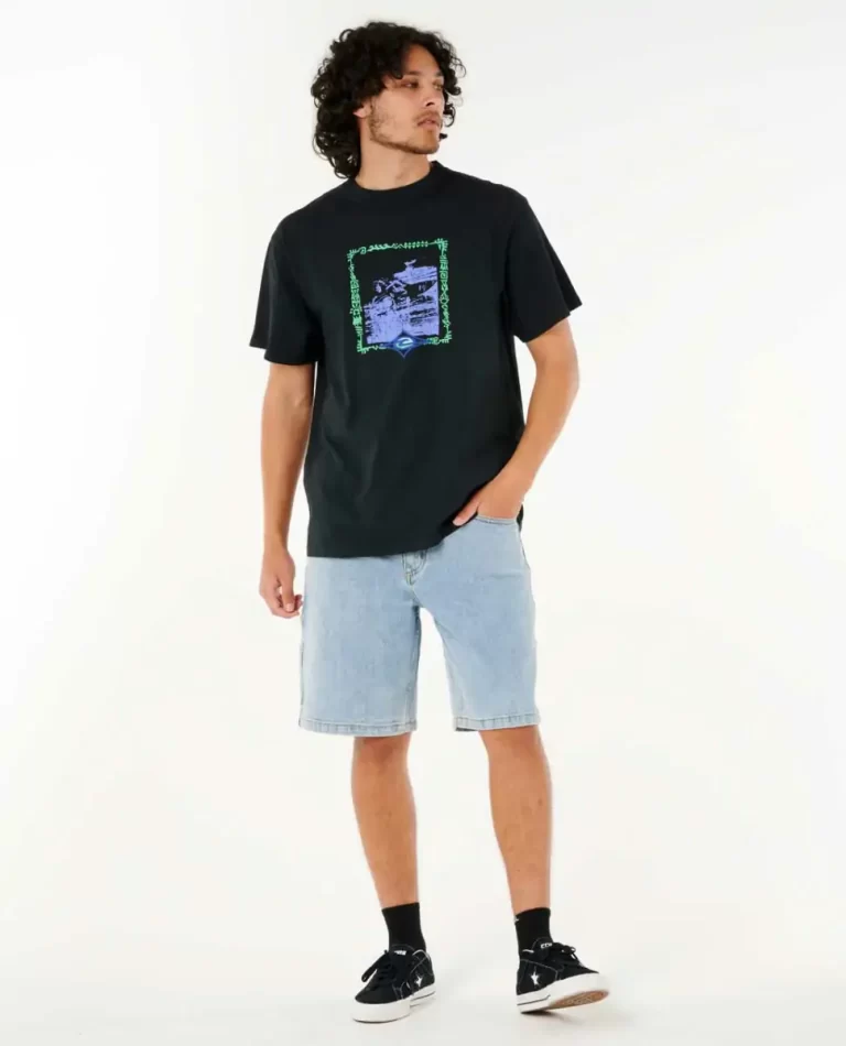 Raw Energy Curren Tee Mens Rip Curl Tees & Tanks - Image 4