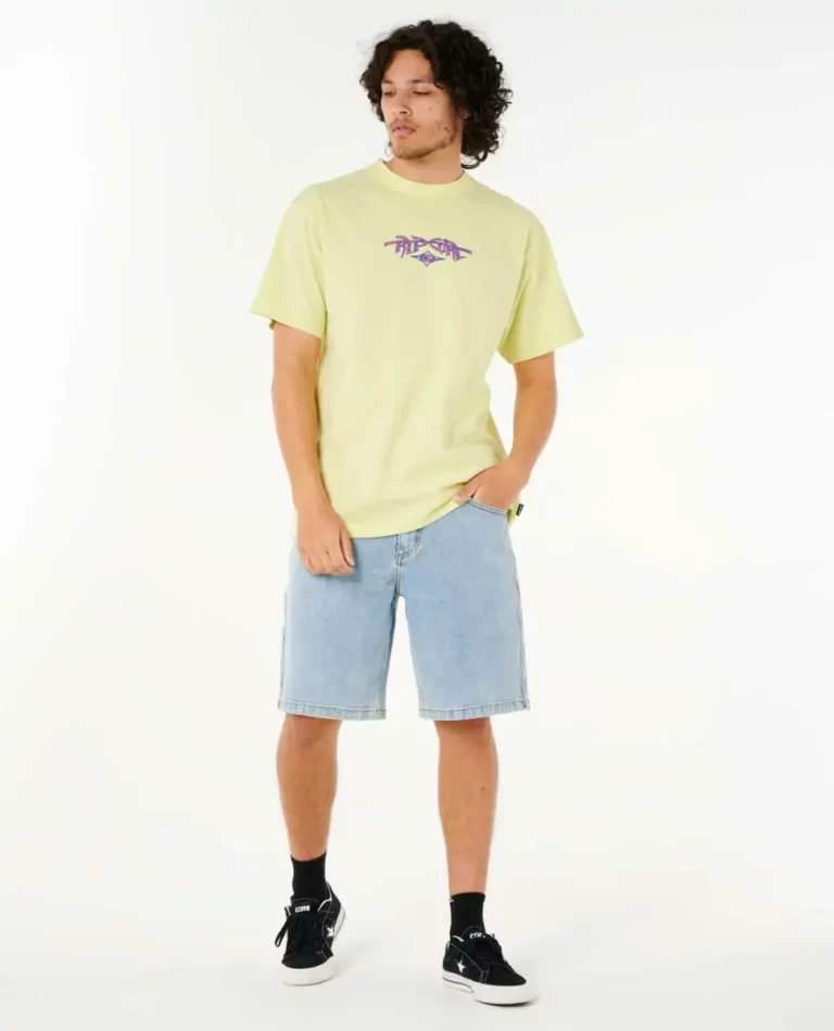 Raw Energy Gnarly Tee Tees & Tanks Rip Curl Mens - Image 4