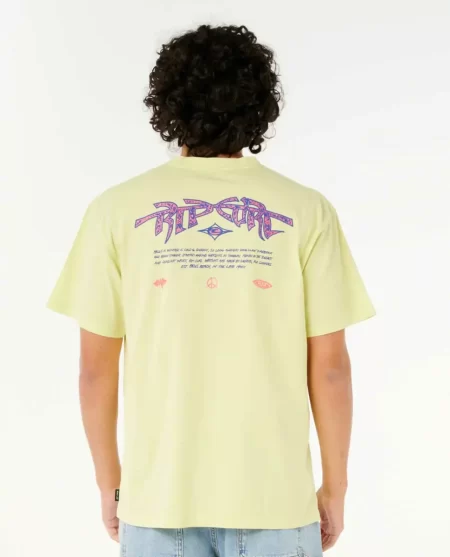 Raw Energy Gnarly Tee Tees & Tanks Rip Curl Mens
