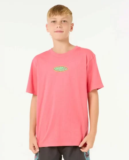 Raw Energy Logo Tee Tops & Tees Kids Rip Curl