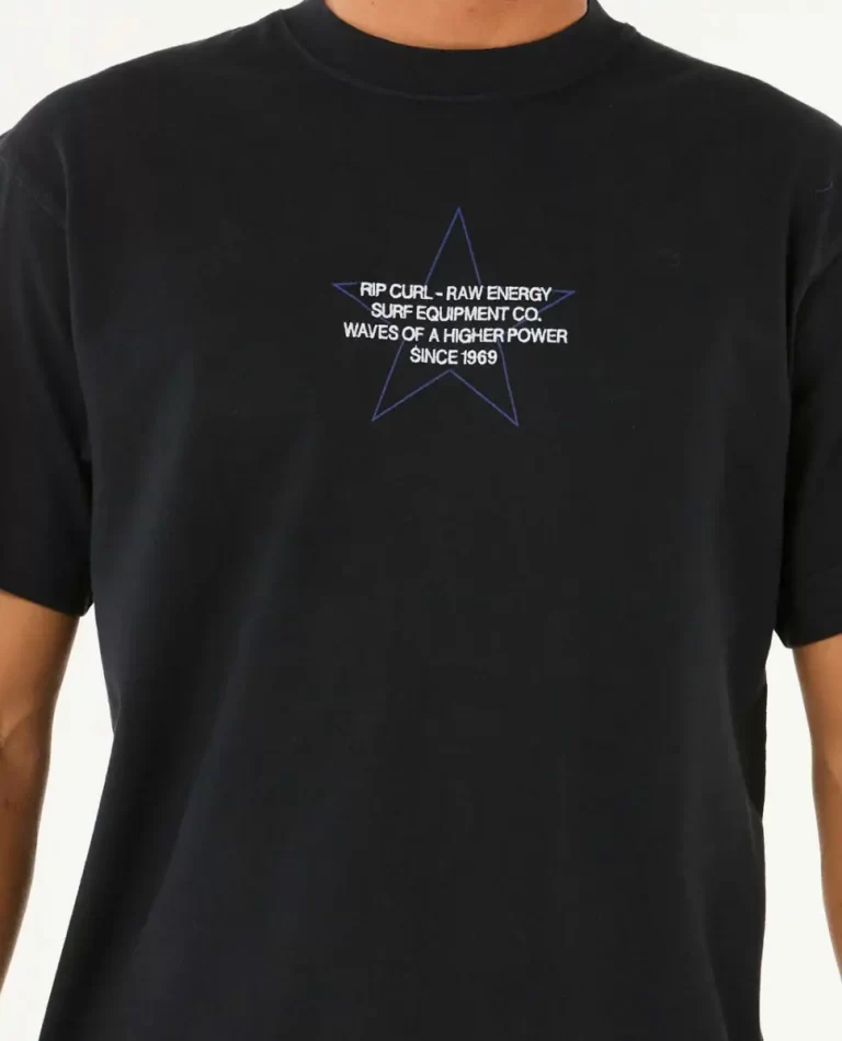 Raw Energy Star Tee Mens Tees & Tanks Rip Curl - Image 5