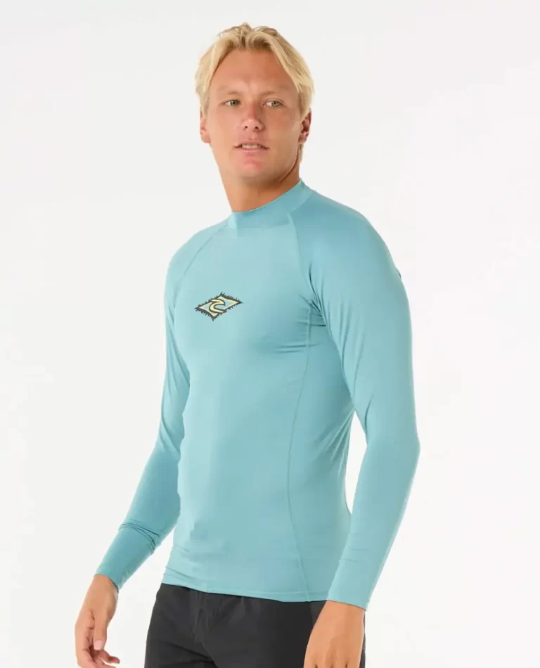 Raw Energy Upf Perf Long Sleeve Rash Guard Rip Curl Mens Rash Guards - Image 2