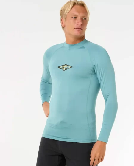 Raw Energy Upf Perf Long Sleeve Rash Guard Rip Curl Mens Rash Guards