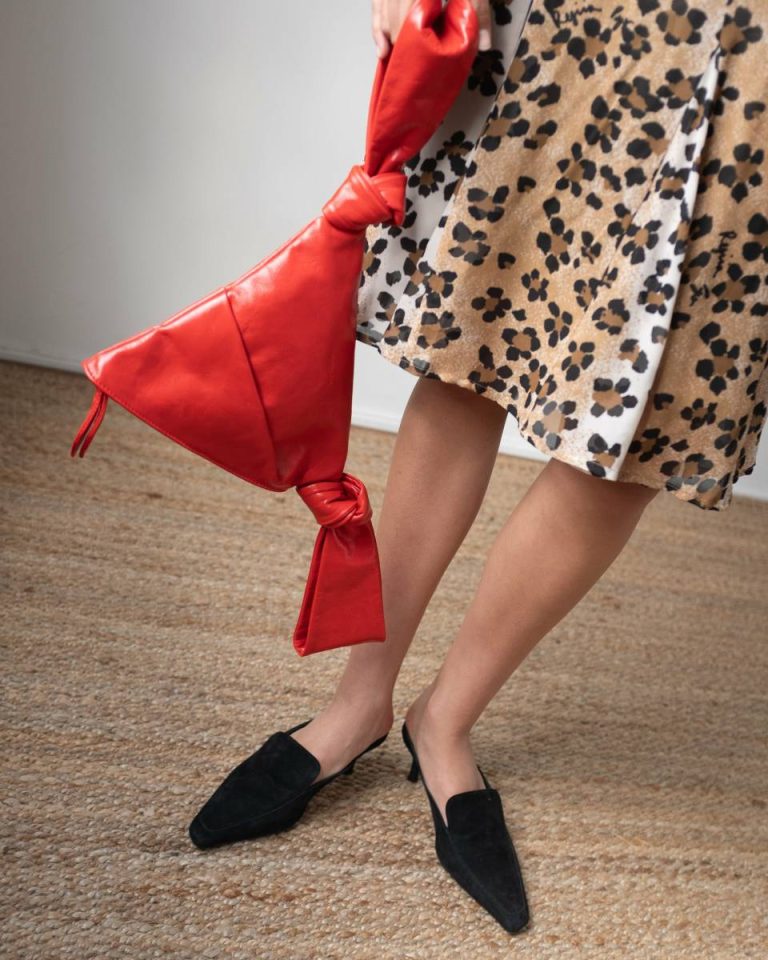 Rejina Pyo Evening Women Martina Bag Leather Rosso - Image 2