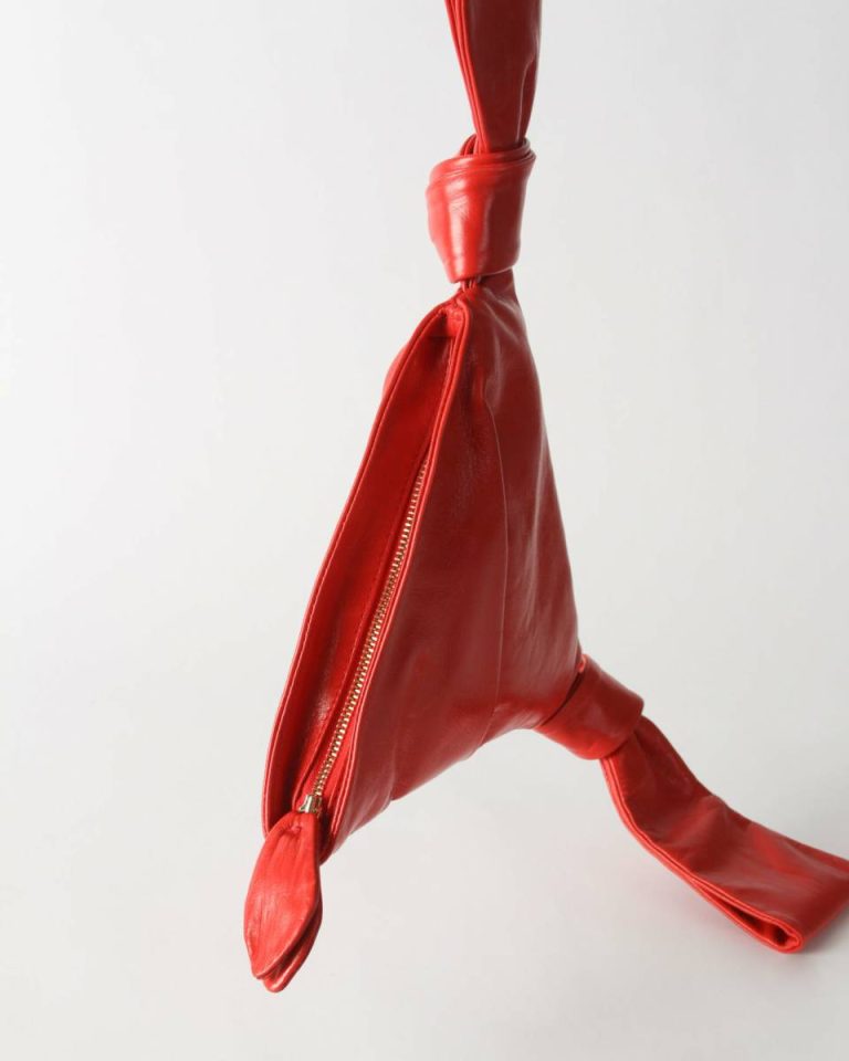 Rejina Pyo Evening Women Martina Bag Leather Rosso - Image 4
