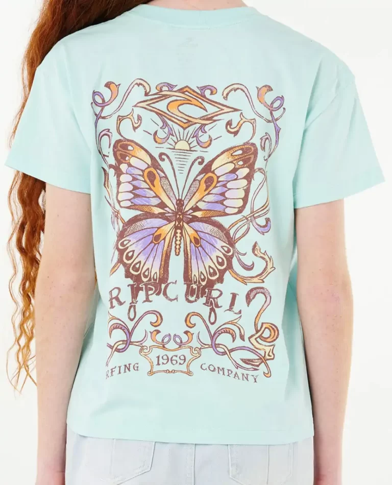 Rip Curl Butterfly Heritage Tee Tops & Tees Kids - Image 5