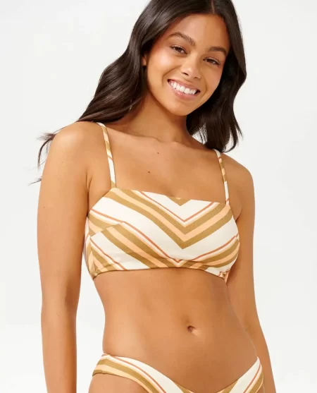 Rip Curl Catalina Stripe Bandeau Bikini Top Women Bikini Tops