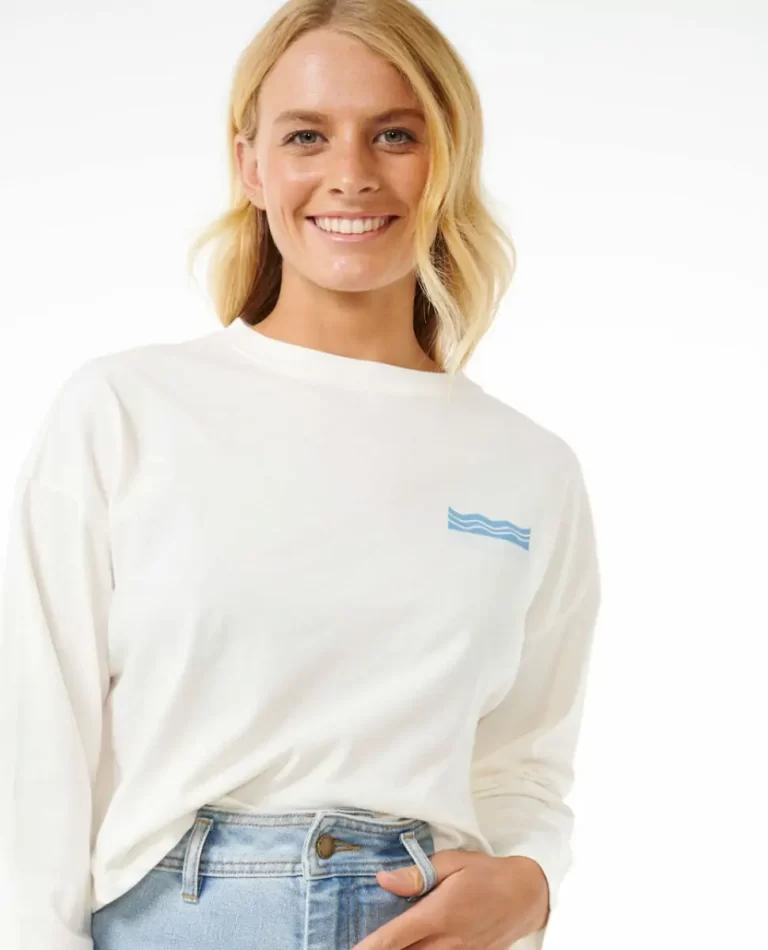 Rip Curl Cut Laps Long Sleeve Tee Tees & Tanks Women - Image 5