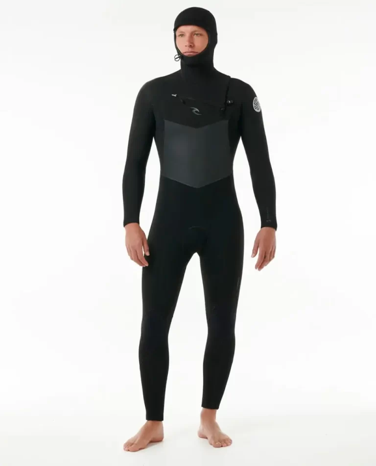Rip Curl Dawn Patrol 5/4 Hooded Chest Zip Fullsuit Wetsuit Mens Fullsuits - Image 4