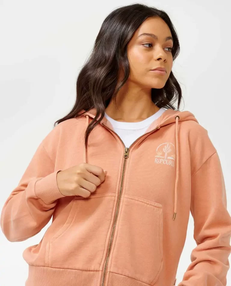 Rip Curl Desert Relaxed Zip Through Hoodies & Fleece Women - Image 2
