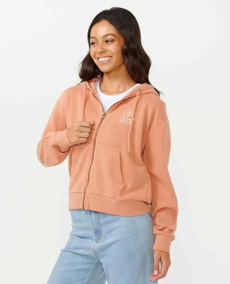 Rip Curl Desert Relaxed Zip Through Hoodies & Fleece Women - Image 3