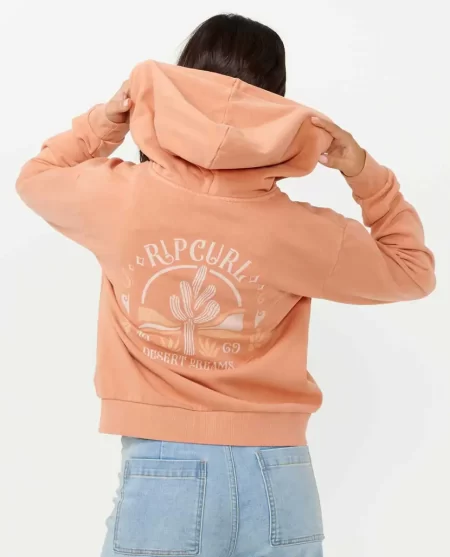 Rip Curl Desert Relaxed Zip Through Hoodies & Fleece Women
