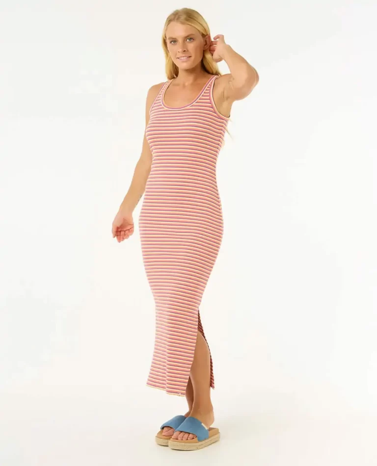 Rip Curl Dresses & Rompers Women High Tide Strip Rib Midi Dress - Image 2
