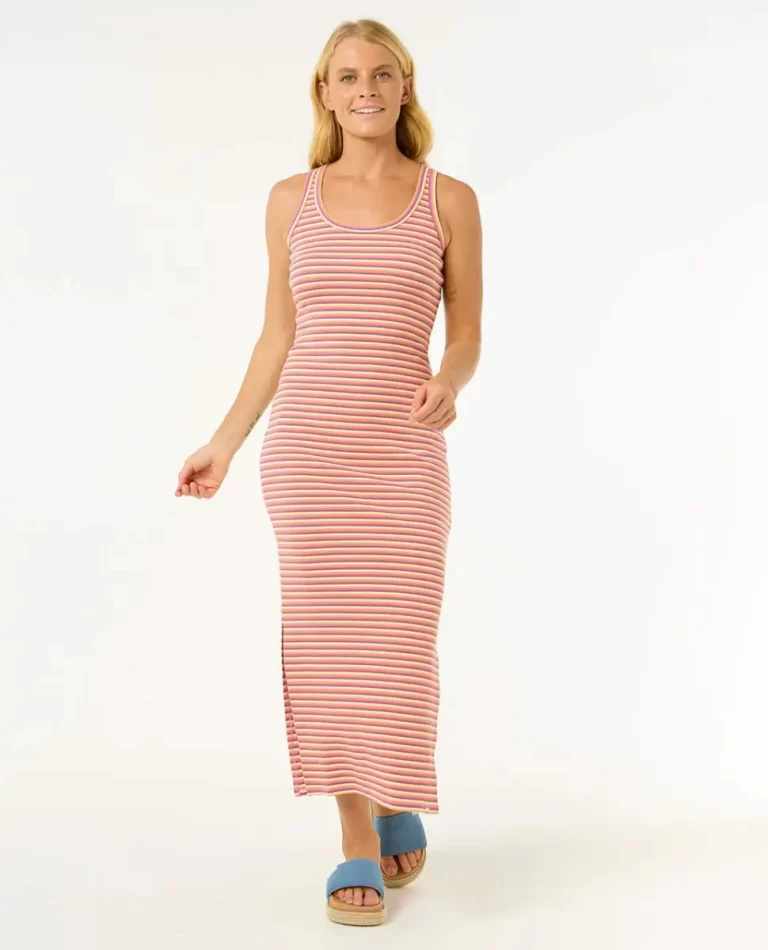 Rip Curl Dresses & Rompers Women High Tide Strip Rib Midi Dress