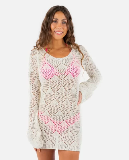 Rip Curl Dresses & Rompers Women Island Hopper Crochet Dress