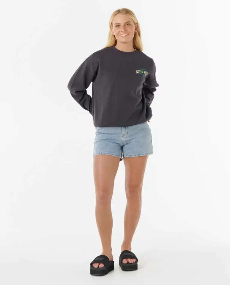 Rip Curl Eddie Would Go The Bay Crew Hoodies & Fleece Women - Image 4