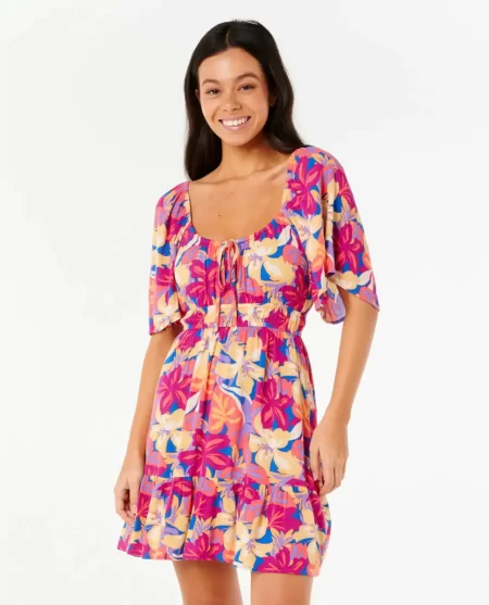 Rip Curl Es Vedra Mini Short Sleeve Dress Dresses & Rompers Women