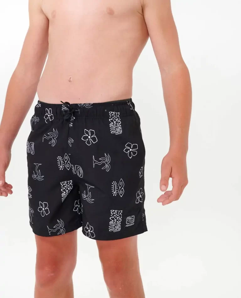 Rip Curl Evolution Motif Volley Boardshorts Kids Boardshorts - Image 5
