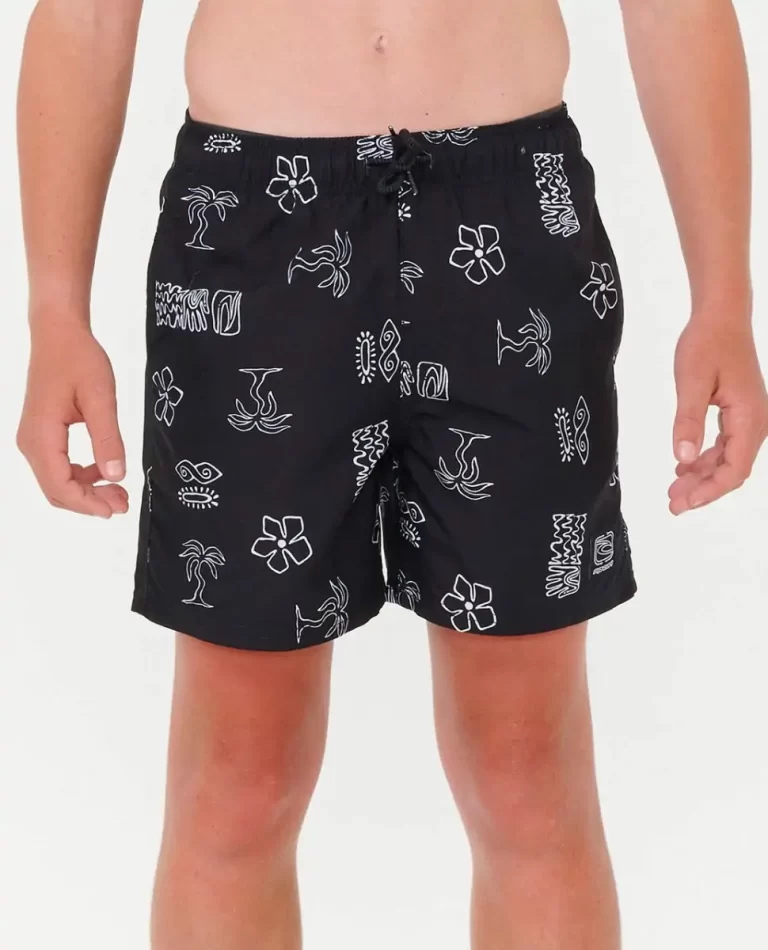 Rip Curl Evolution Motif Volley Boardshorts Kids Boardshorts