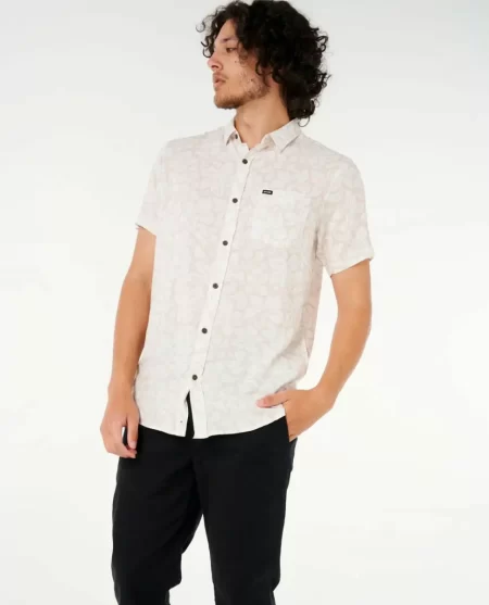 Rip Curl Fun Times Floral Short Sleeve Shirt Shirts & Flannels Mens