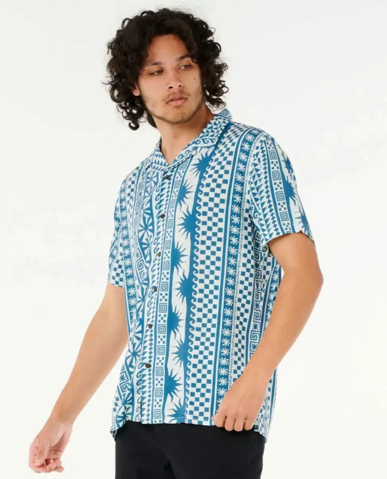 Rip Curl Fun Times Stripe Short Sleeve Shirt Mens Shirts & Flannels - Image 2