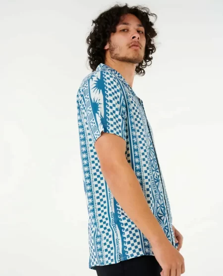 Rip Curl Fun Times Stripe Short Sleeve Shirt Mens Shirts & Flannels
