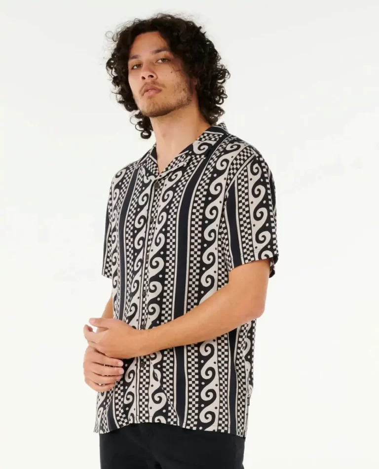 Rip Curl Fun Times Stripe Short Sleeve Shirt Shirts & Flannels Mens - Image 2