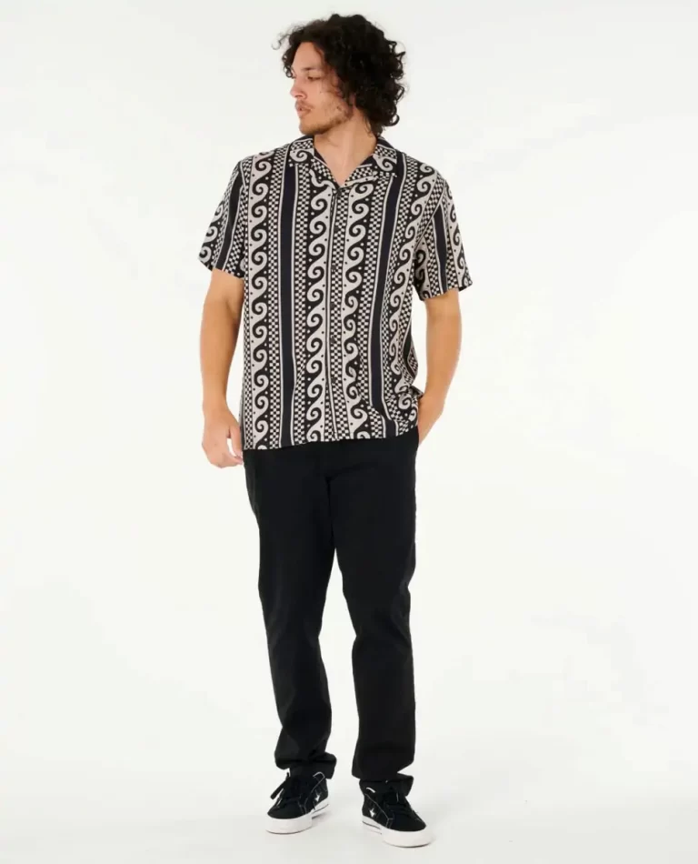 Rip Curl Fun Times Stripe Short Sleeve Shirt Shirts & Flannels Mens - Image 4