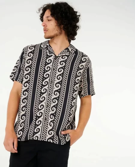 Rip Curl Fun Times Stripe Short Sleeve Shirt Shirts & Flannels Mens