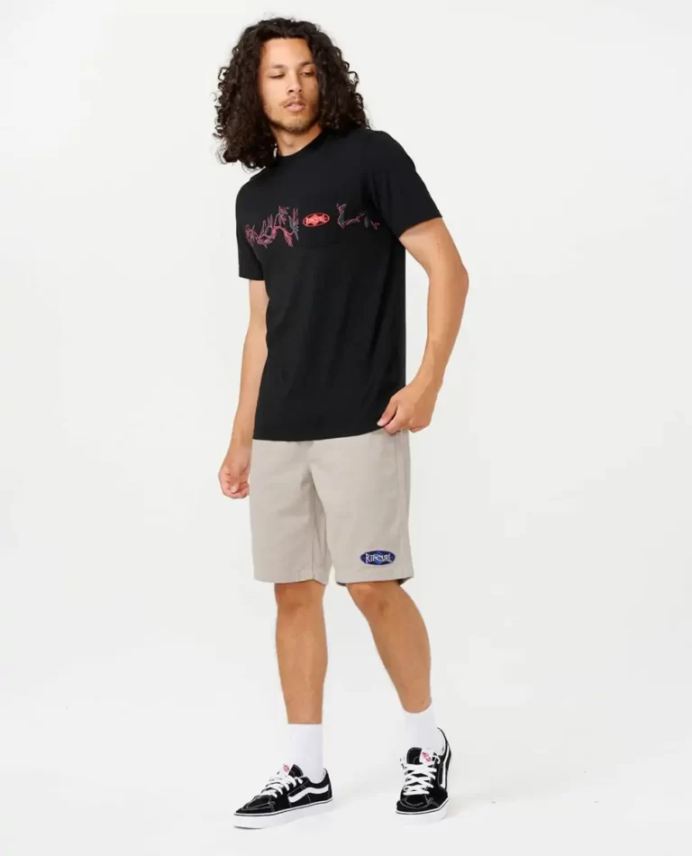 Rip Curl Heritage Diamond Pano Tee Mens Tees & Tanks - Image 4