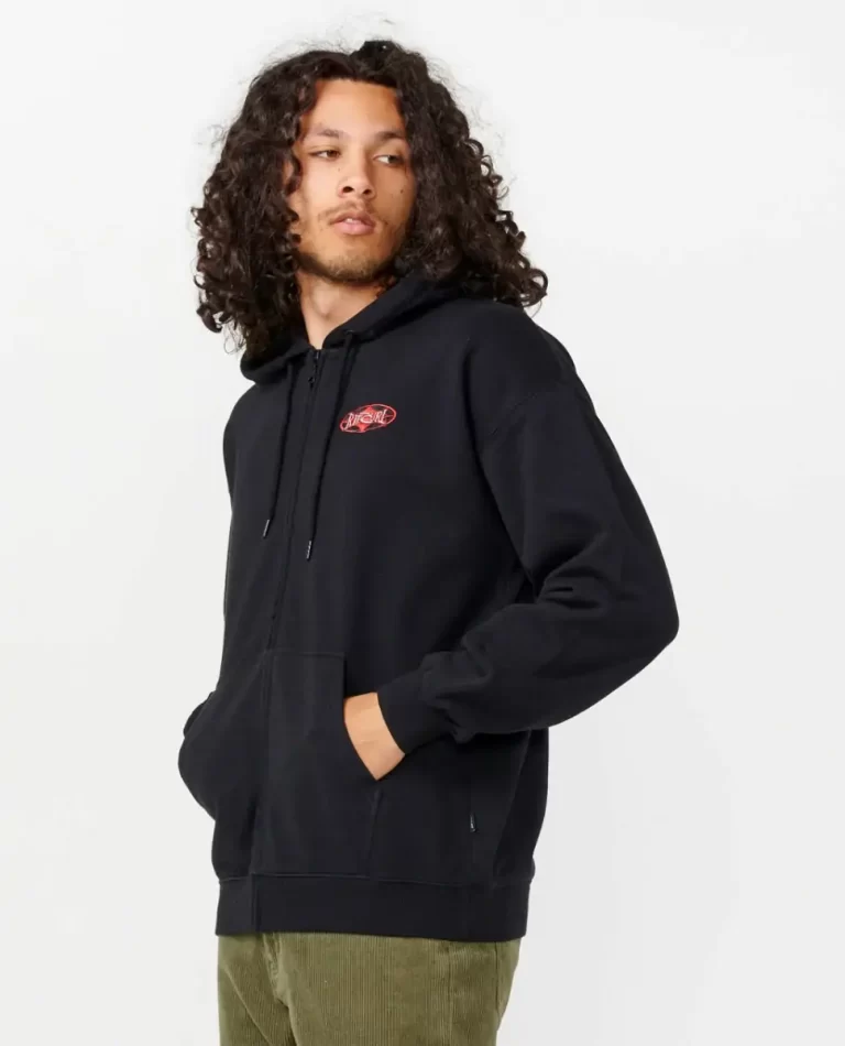 Rip Curl Heritage Zip Through Hood Hoodies & Fleece Mens - Image 2