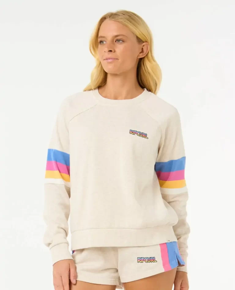 Rip Curl Hoodies & Fleece Las Dalias Raglan Crew Women - Image 2