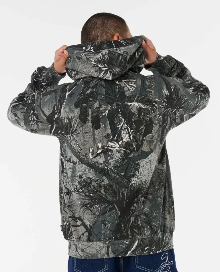 Rip Curl Hoodies & Fleece Mens Rip Script Camo Hood - Image 3
