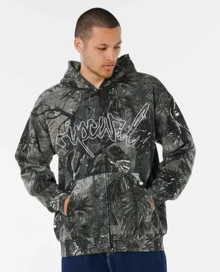 Rip Curl Hoodies & Fleece Mens Rip Script Camo Hood