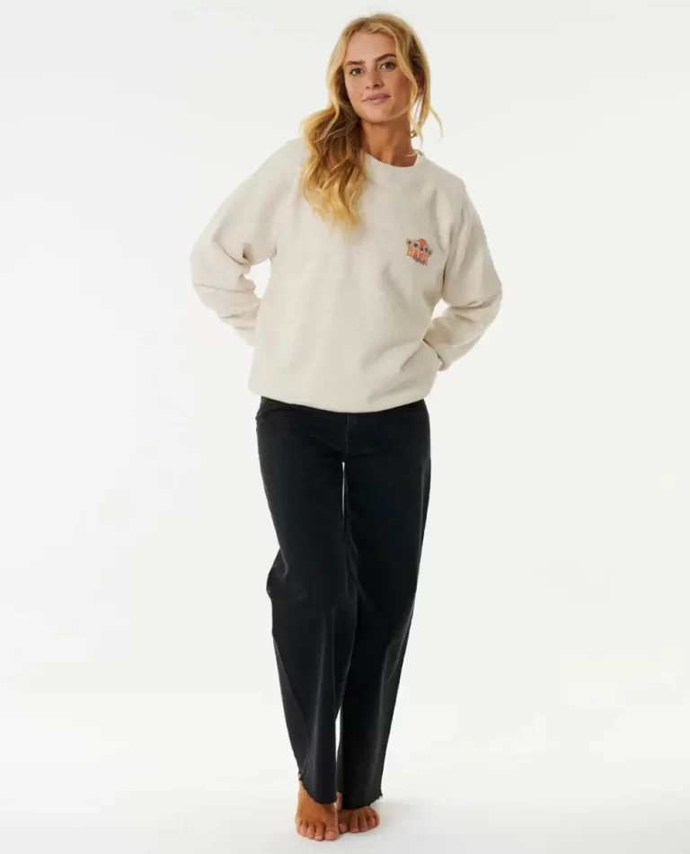 Rip Curl Hoodies & Fleece Women Mystic Drop Shoulder Crew - Image 4
