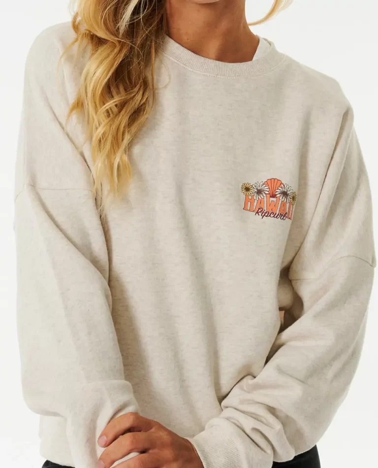 Rip Curl Hoodies & Fleece Women Mystic Drop Shoulder Crew - Image 5