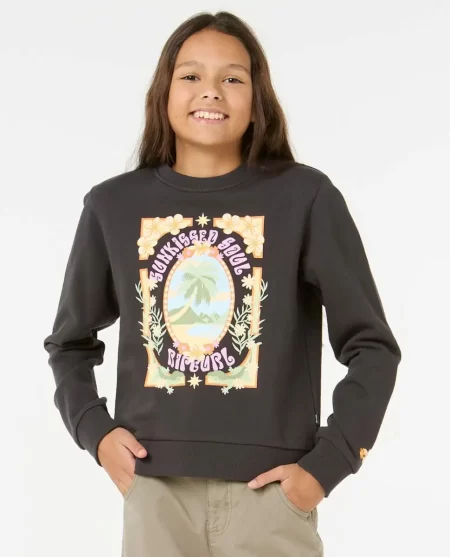 Rip Curl Island Bliss Art Crew Hoodies & Fleece Kids