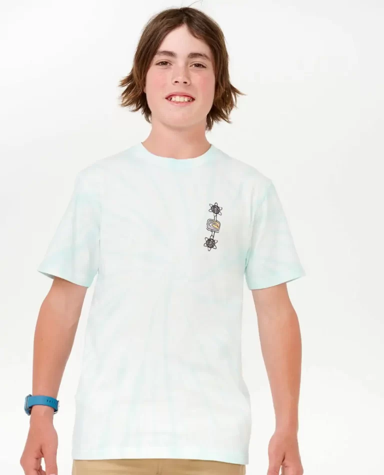 Rip Curl Kids Evolution Tie Dye Tee Tops & Tees - Image 5
