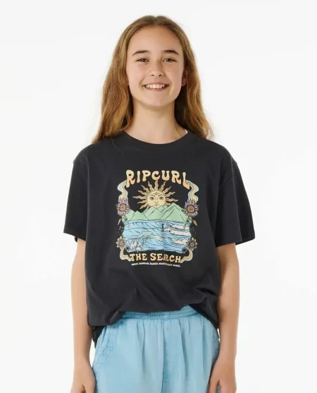 Rip Curl Kids Hibiscus Heat Art Tee Tops & Tees