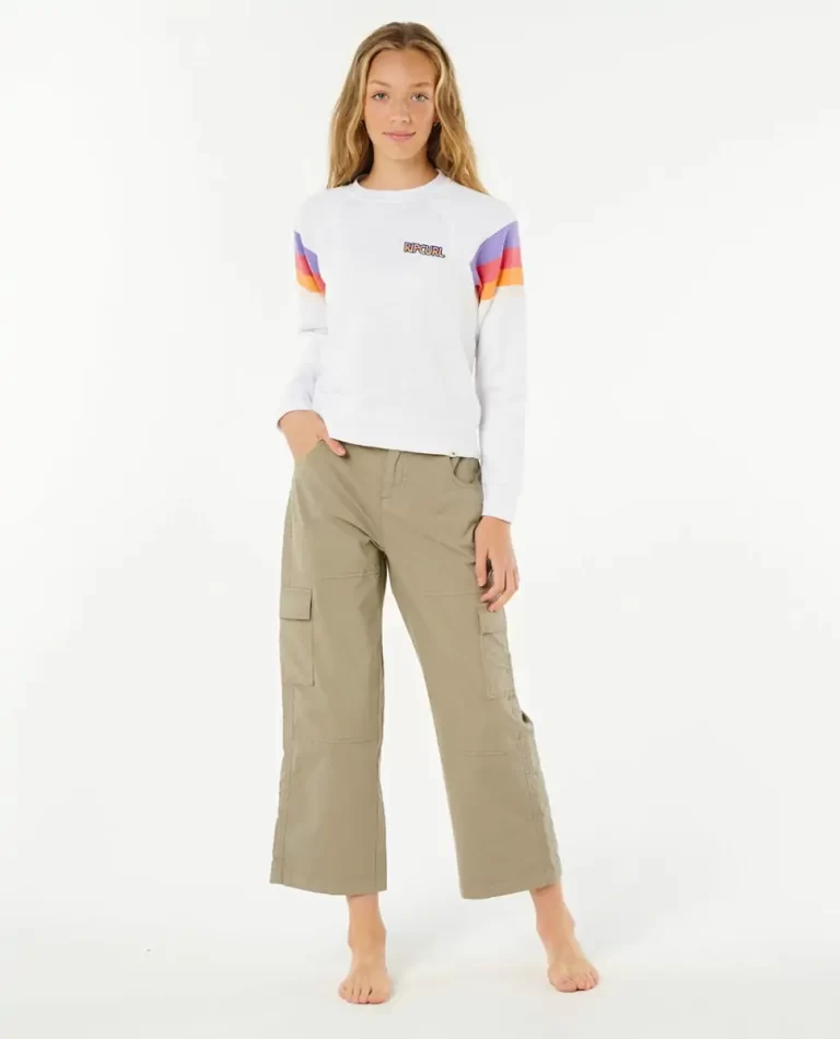 Rip Curl Kids Hoodies & Fleece Las Dalias Raglan Crew - Image 4