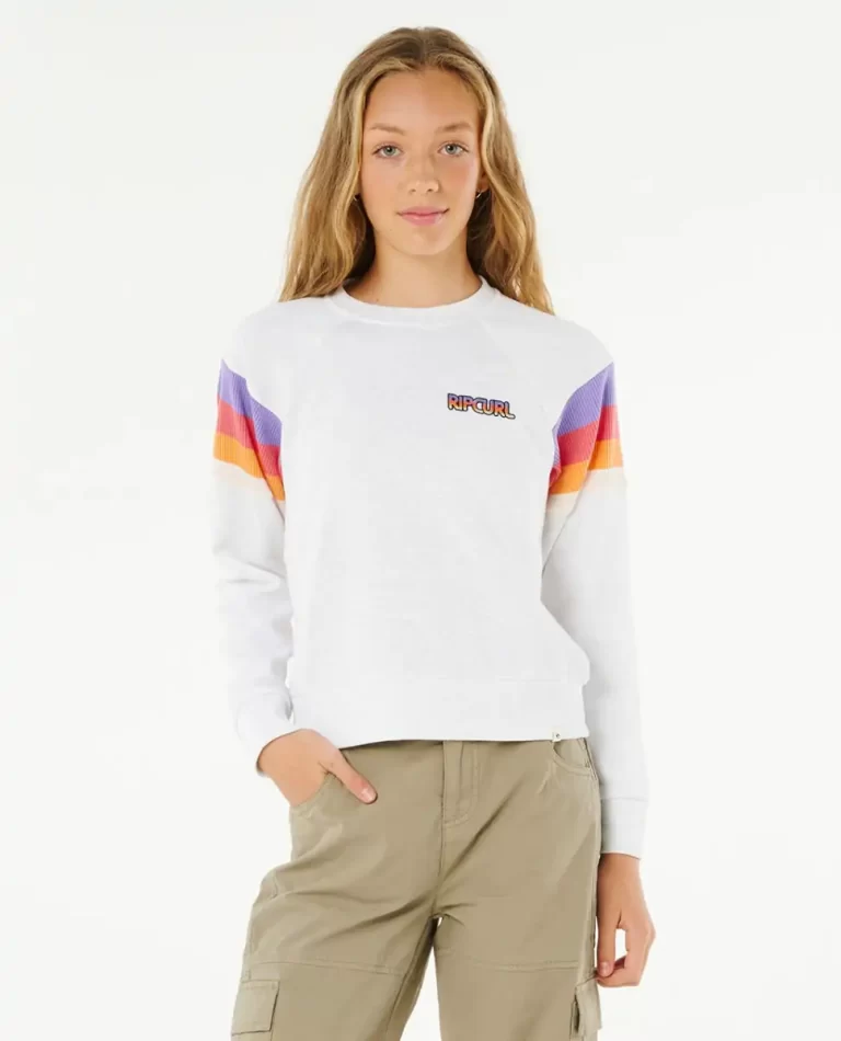 Rip Curl Kids Hoodies & Fleece Las Dalias Raglan Crew