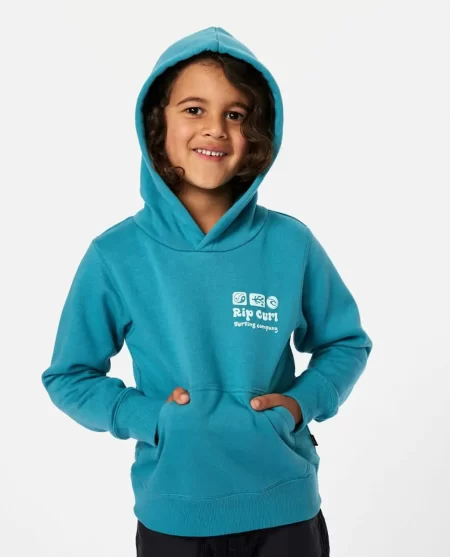 Rip Curl Kids Surf Geo Hood Hoodies & Fleece