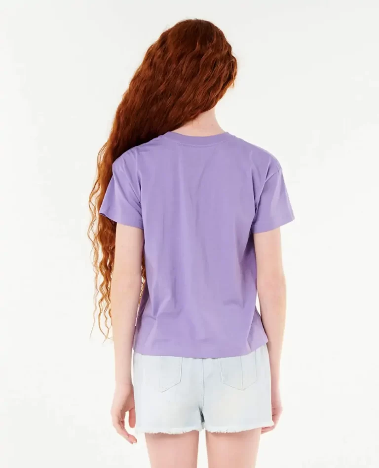 Rip Curl Kids Surf Puff Relaxed Tee Tops & Tees - Image 3