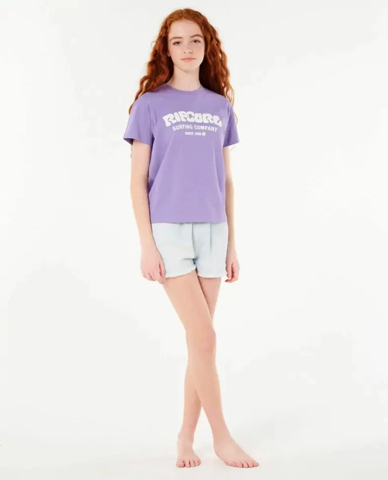 Rip Curl Kids Surf Puff Relaxed Tee Tops & Tees - Image 4
