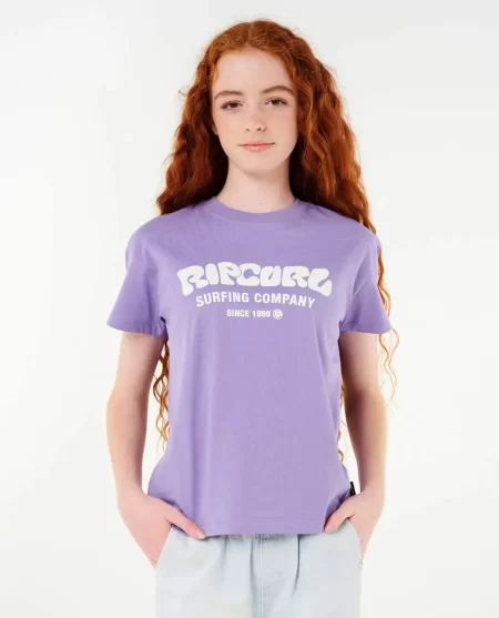 Rip Curl Kids Surf Puff Relaxed Tee Tops & Tees